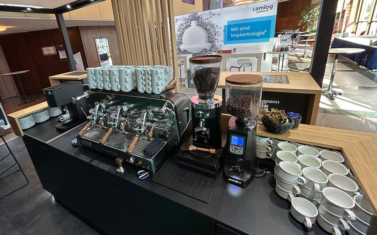 Kaffee Catering Ein Messestand aus der Sicht des Barista | Kaffee-Catering - Messe